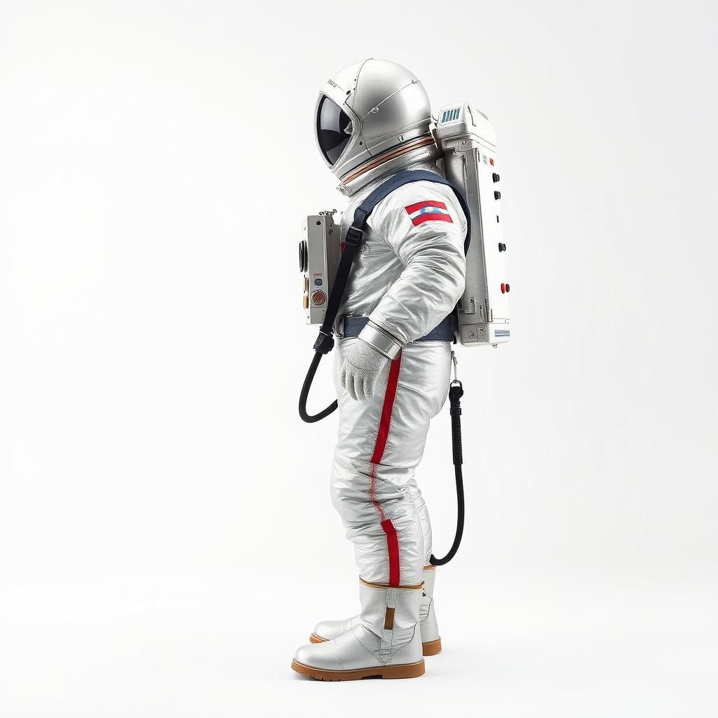Soviet Zenit Spacesuit Buran Program model pack Low-poly 3D model_3