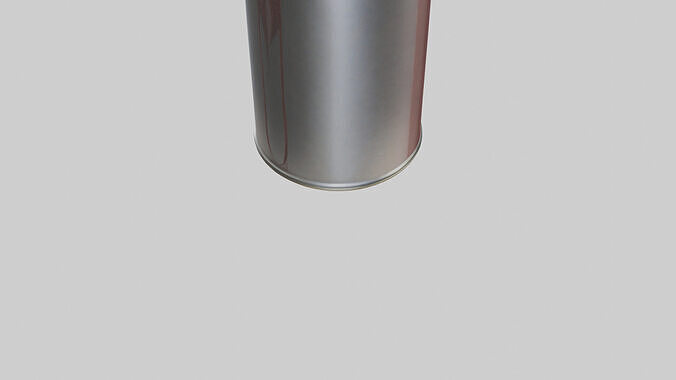 Canned Chili model Low-poly 3D model 6