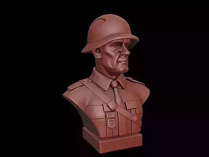 Soldier Bust