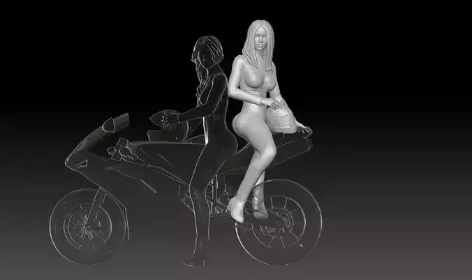 edecan team motobike 4 3D print model