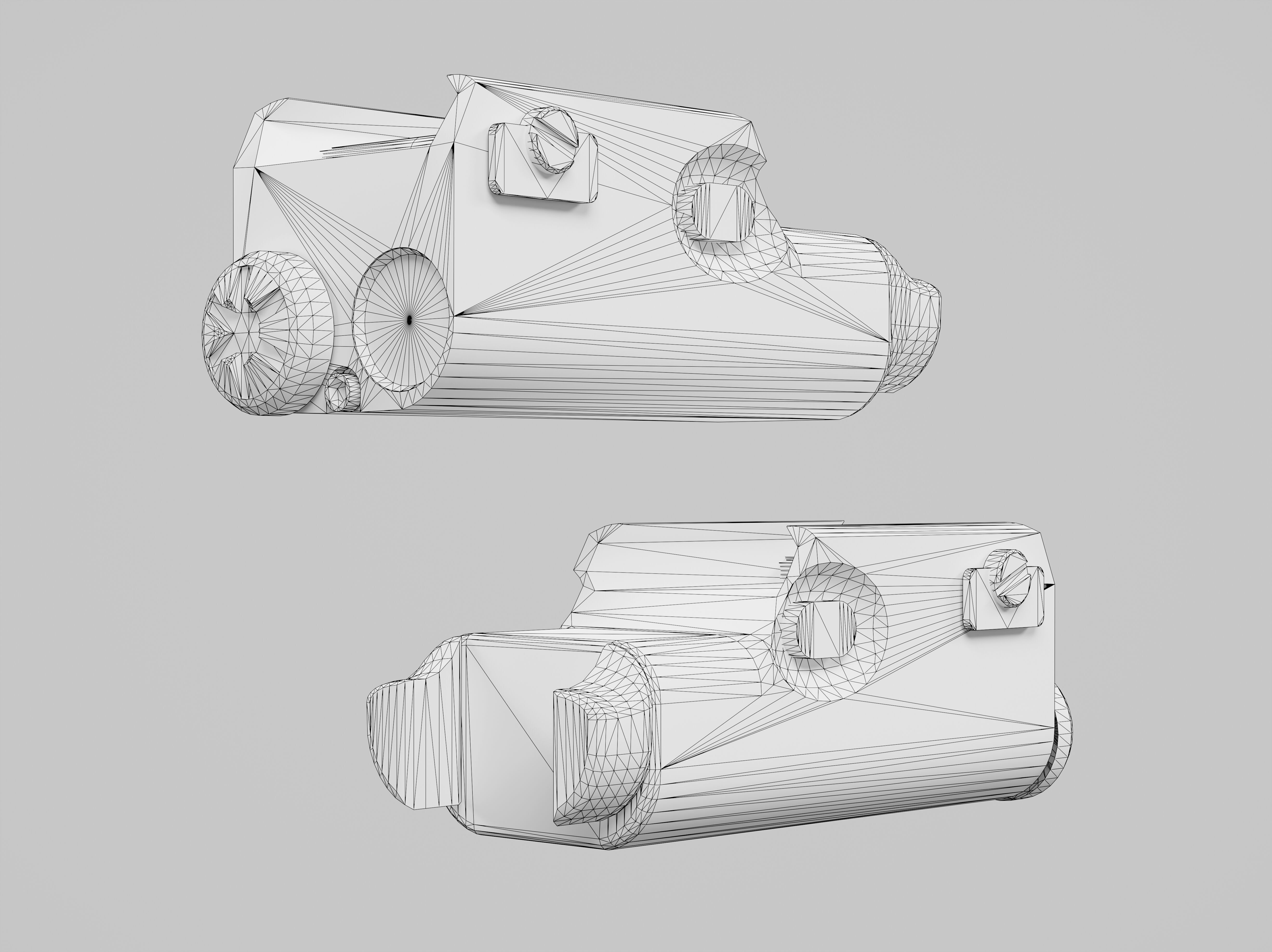 SureFire XC1 Compact Handgun Weaponlight Low-poly 3D model_5