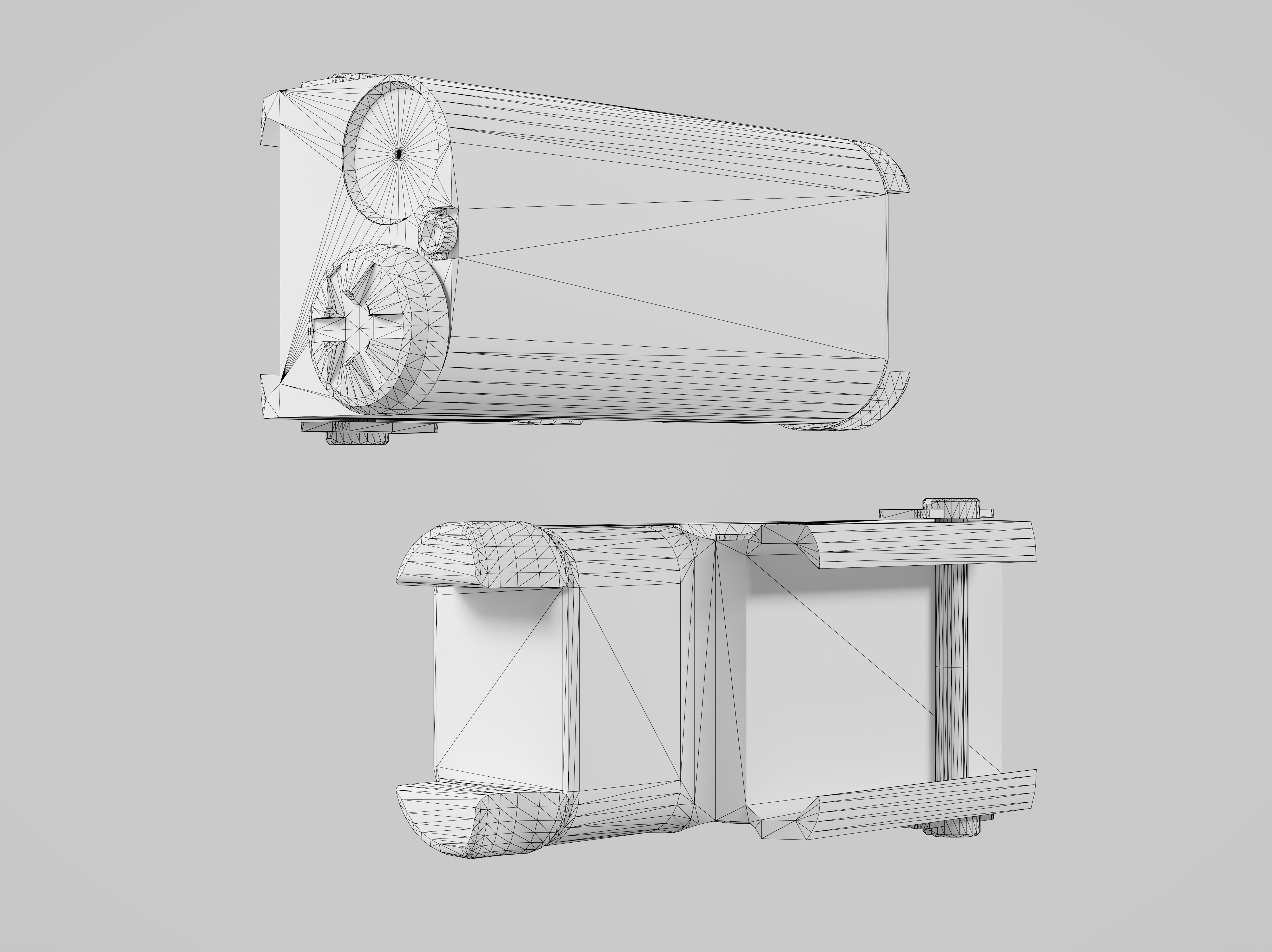 SureFire XC1 Compact Handgun Weaponlight Low-poly 3D model_6