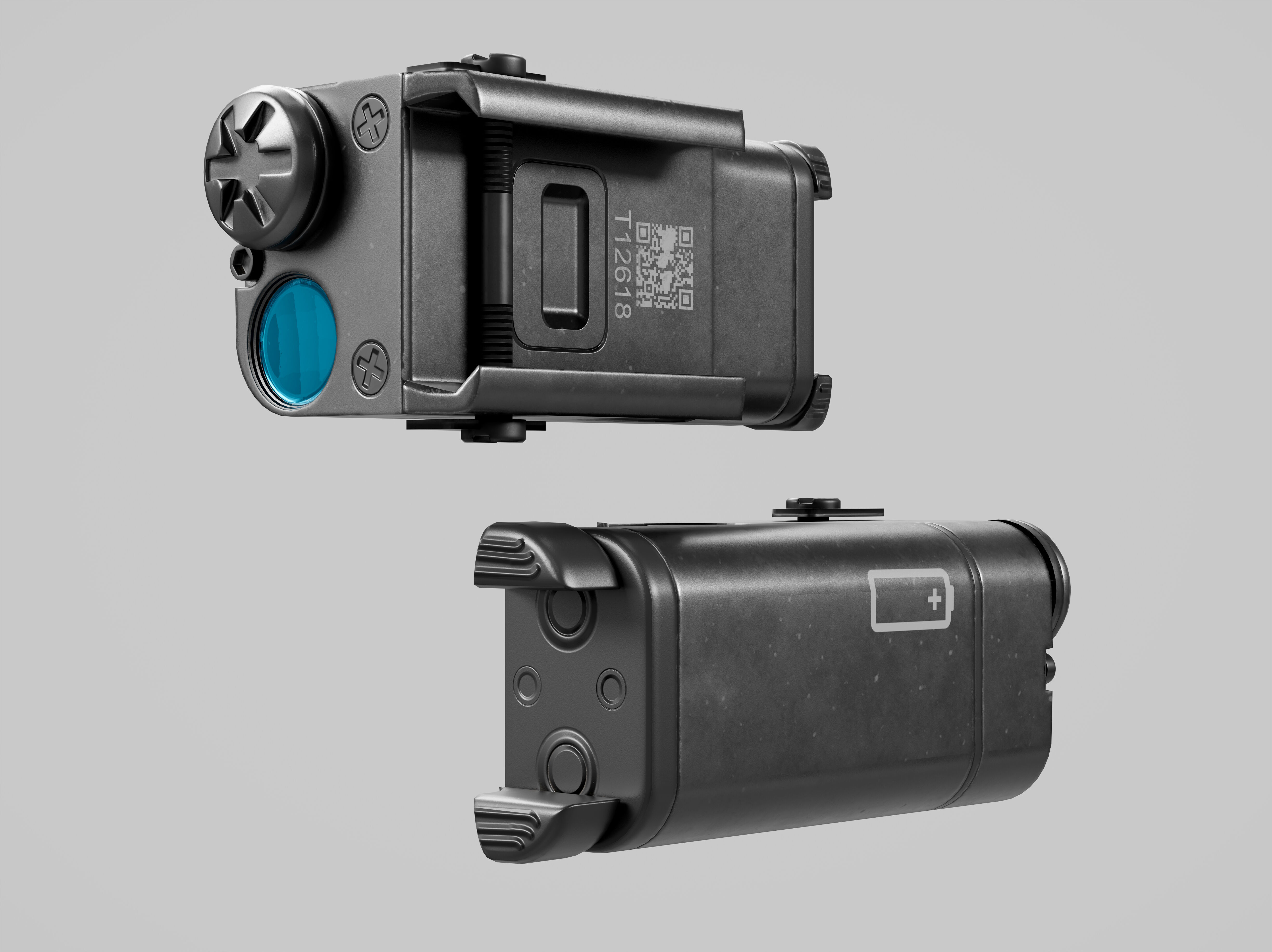 SureFire XC1 Compact Handgun Weaponlight Low-poly 3D model_4