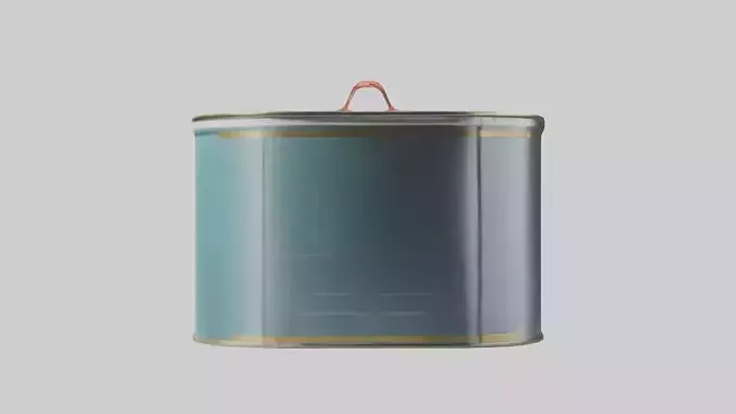 Canned Lobster model Low-poly 3D model