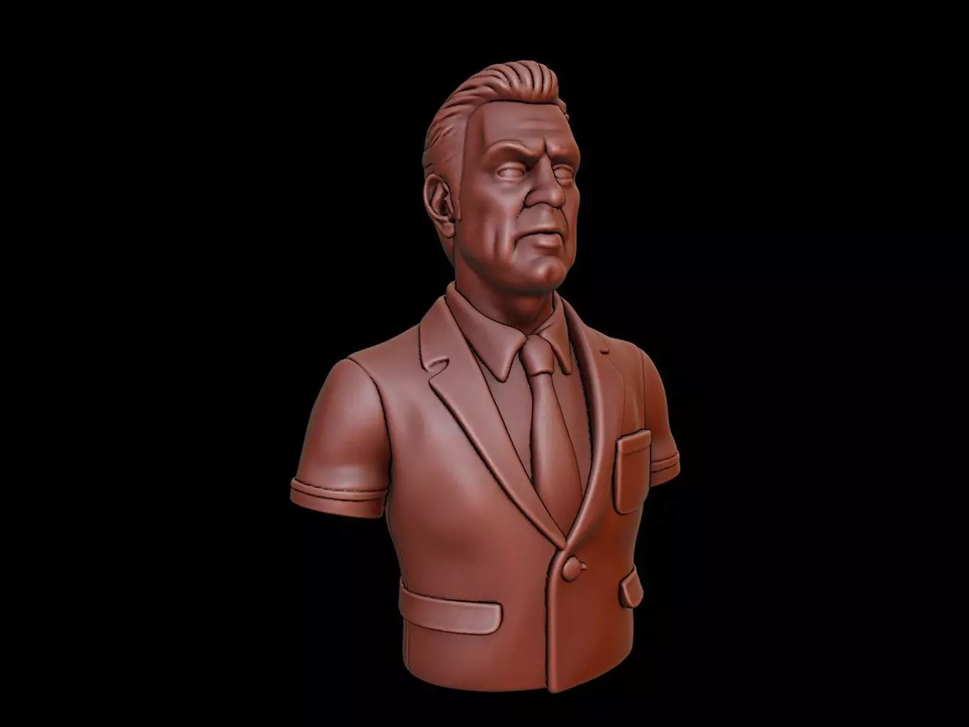 Teacher Bust 3D print model_0