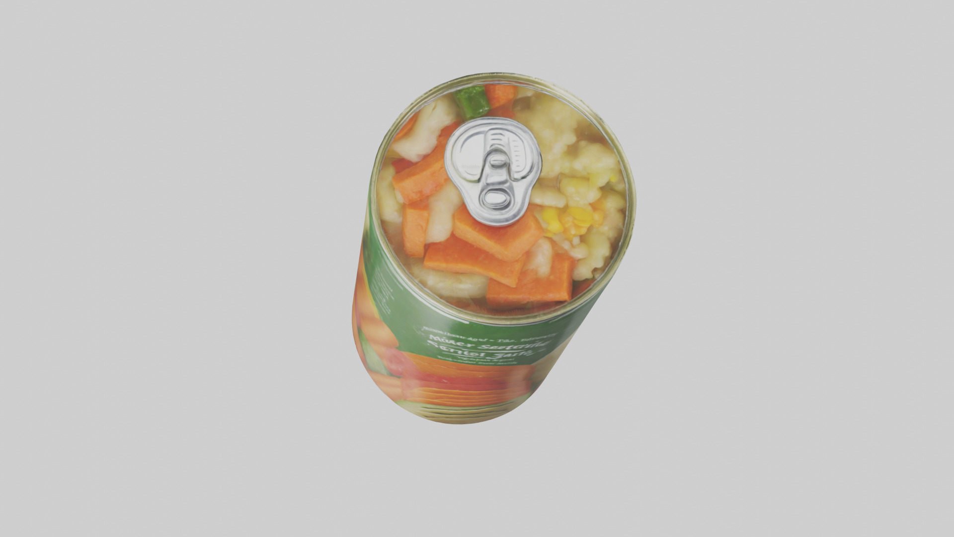 Canned Mixed Vegetables model Low-poly 3D model_24