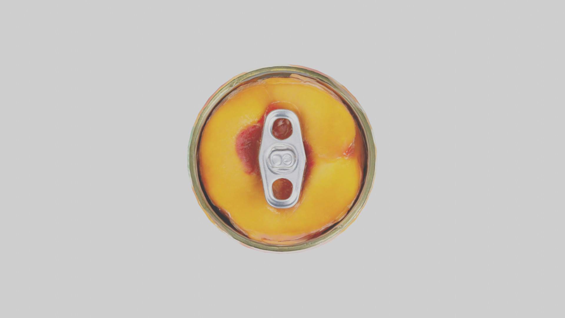 Canned Peaches model Low-poly 3D model_24