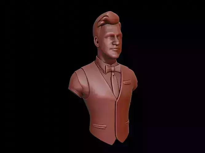 Waiter Bust