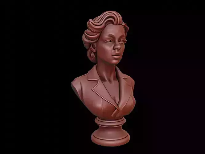 minister Bust 3D print model
