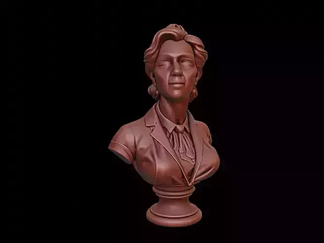 minister Bust 3D print model