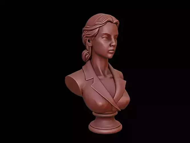 minister Bust 3D print model