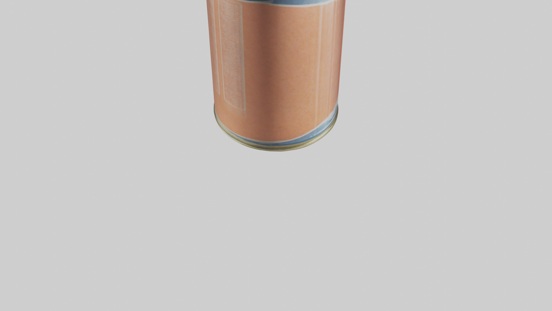 Canned Salmon model Low-poly 3D model_4