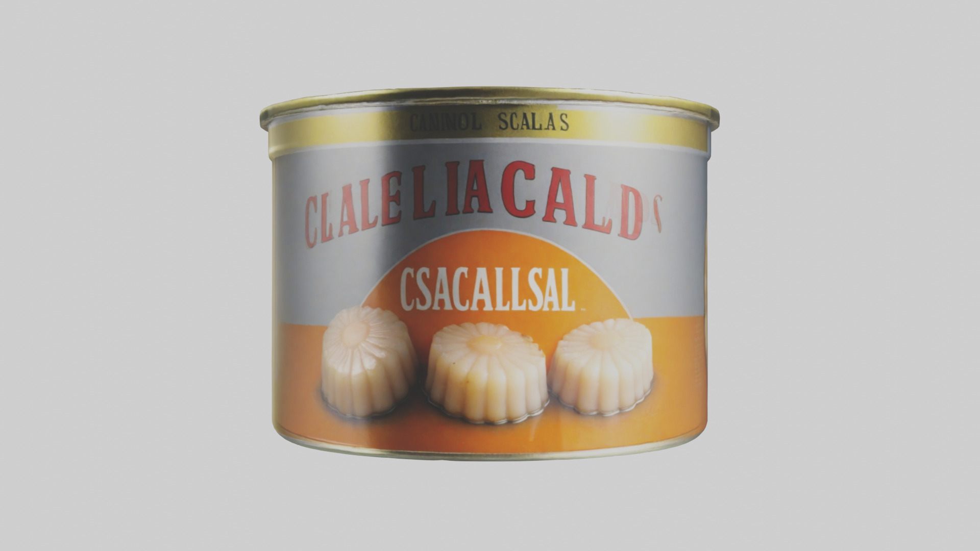 Canned Salmon model Low-poly 3D model_57