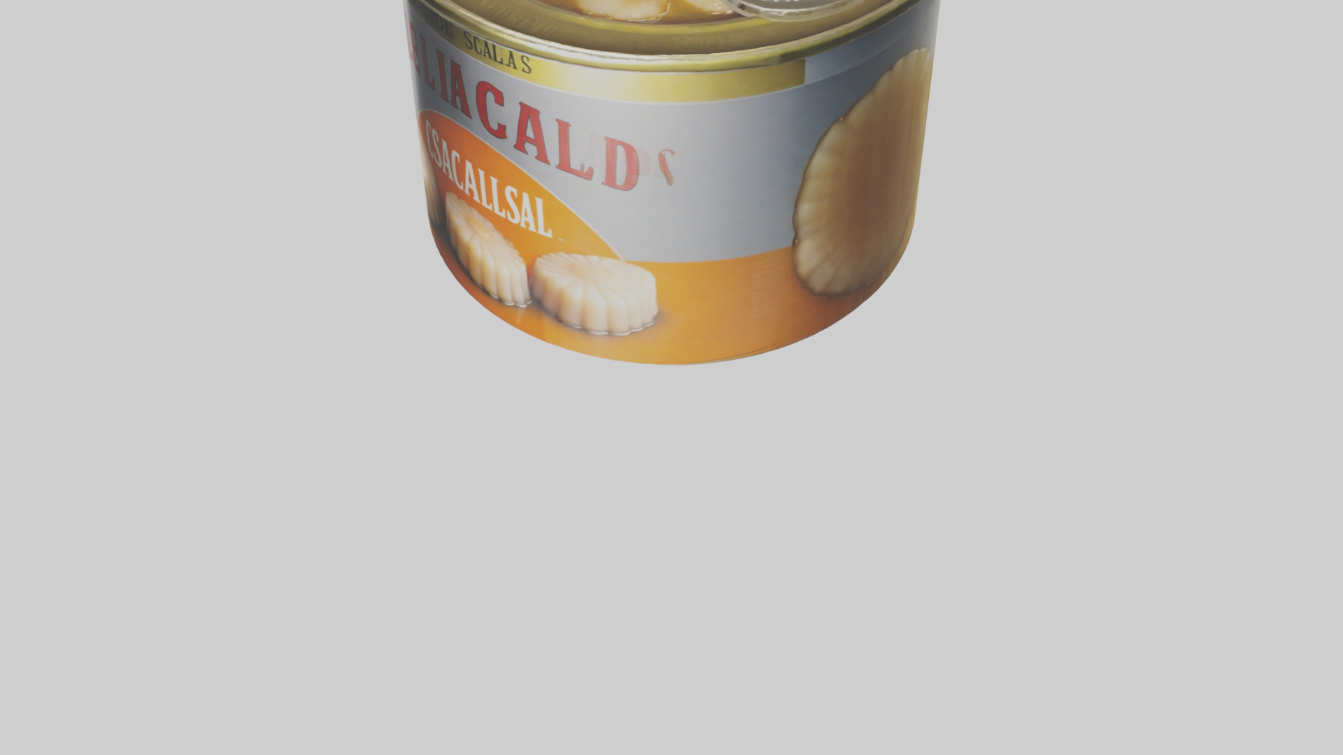Canned Salmon model Low-poly 3D model_53