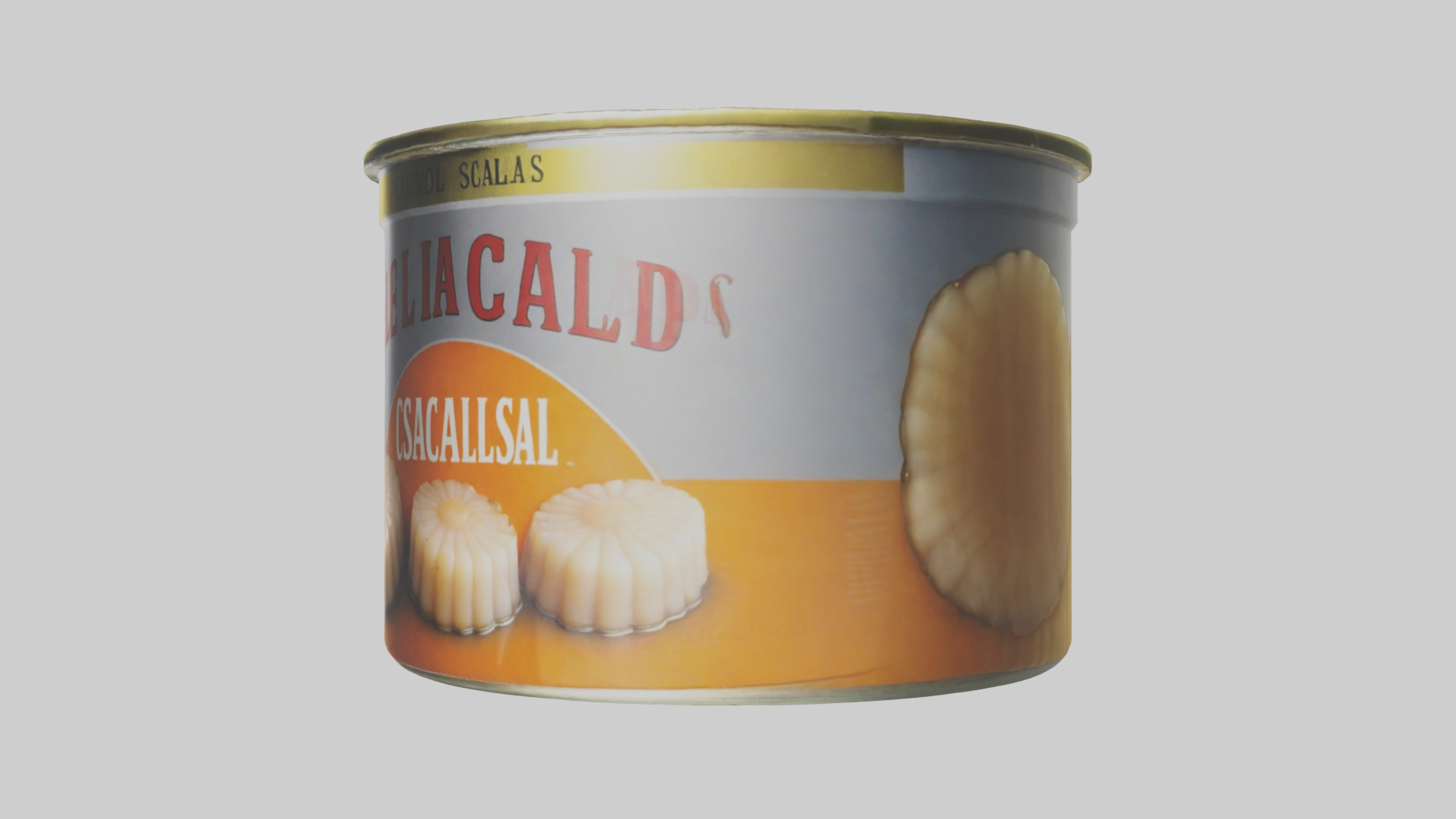 Canned Salmon model Low-poly 3D model_56