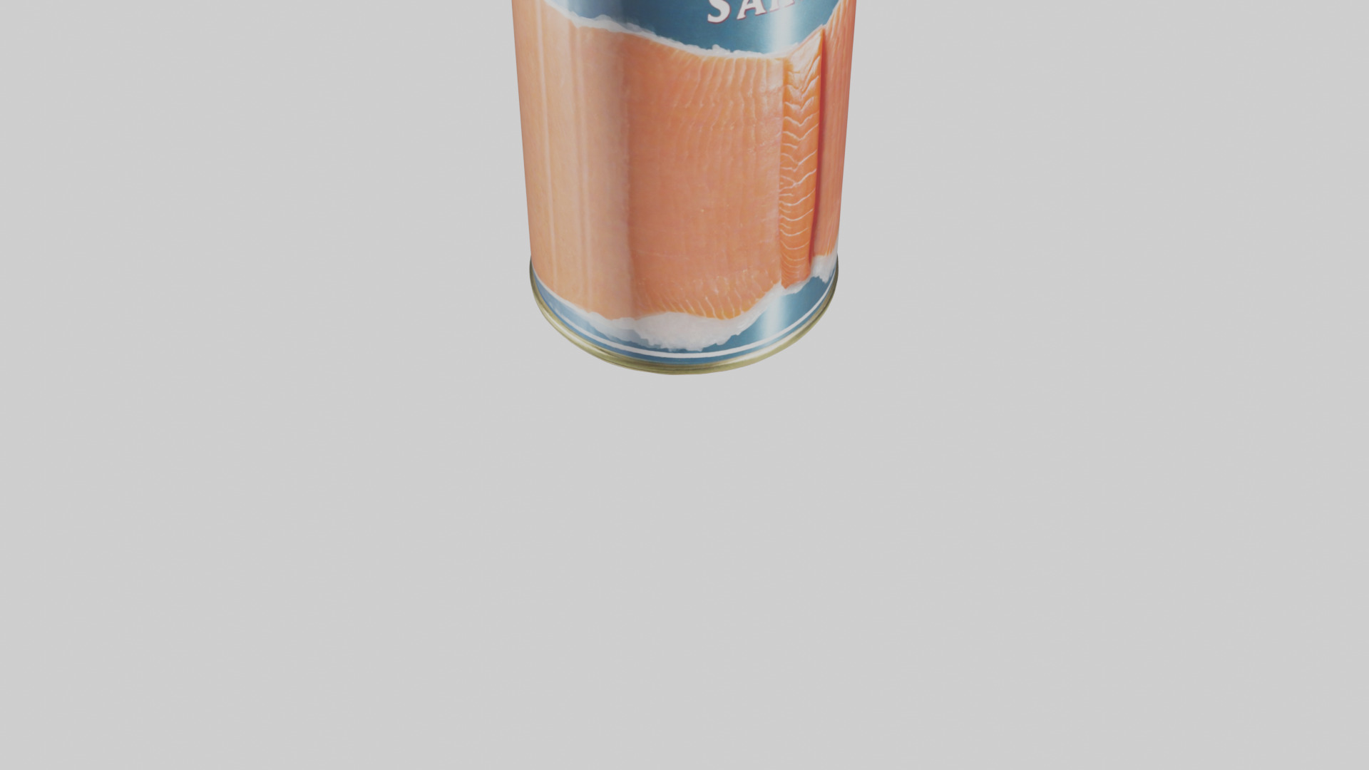 Canned Salmon model Low-poly 3D model_6