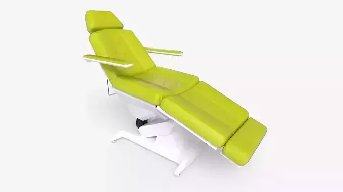 Realistic 3D Medical Surgery and Dermatology Chair