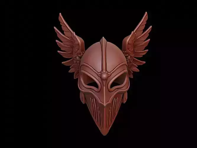 Angelic Knight Mask 3d Printing