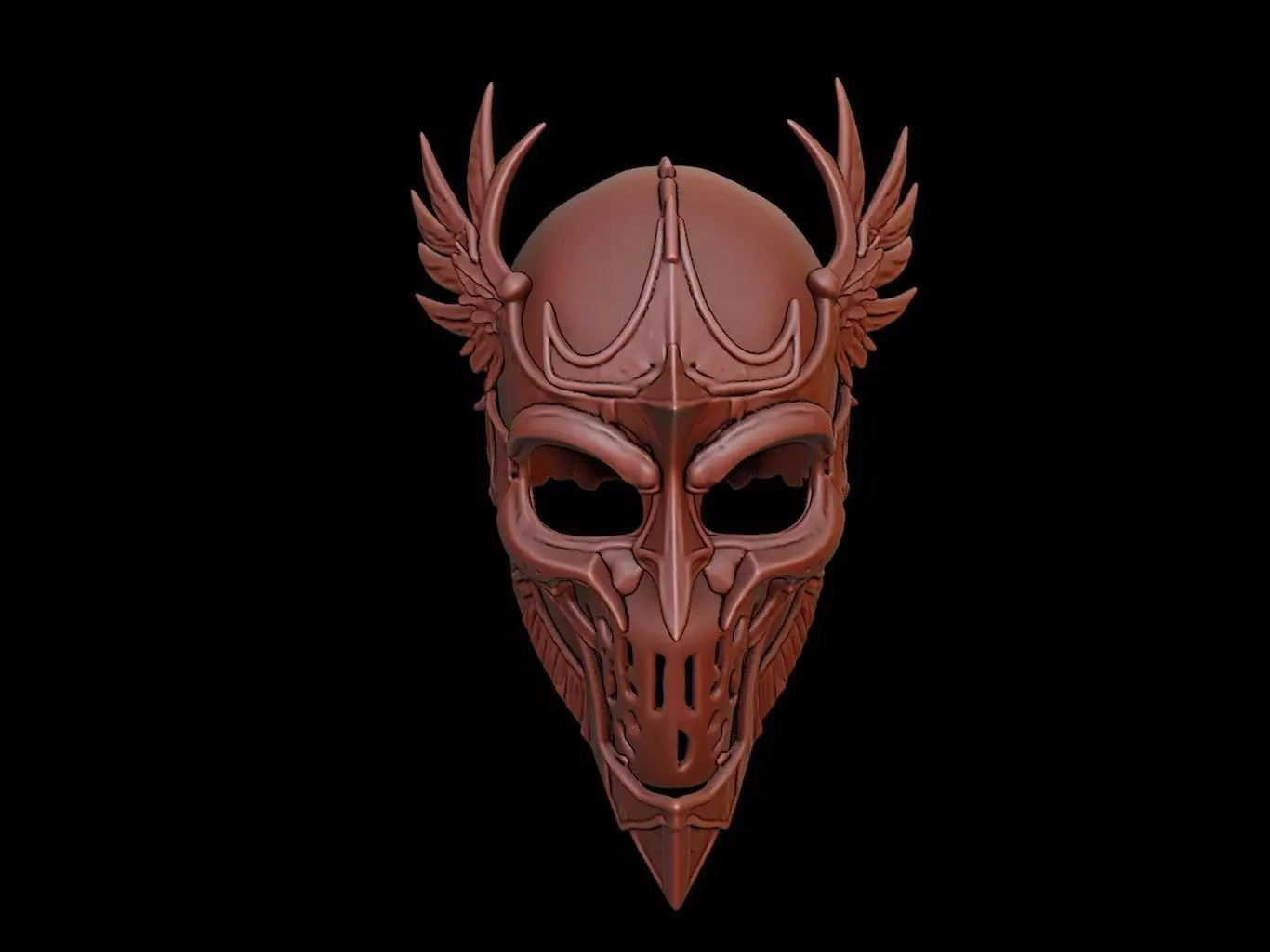 Angelic Knight Mask 3d Printing 3D print model