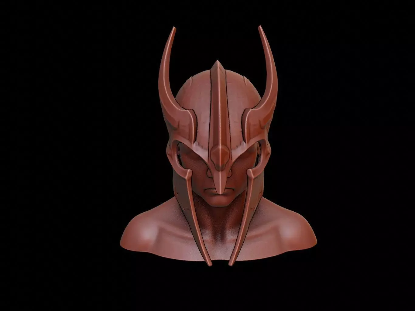 Angelic Knight Mask 3d Printing 3D print model_0