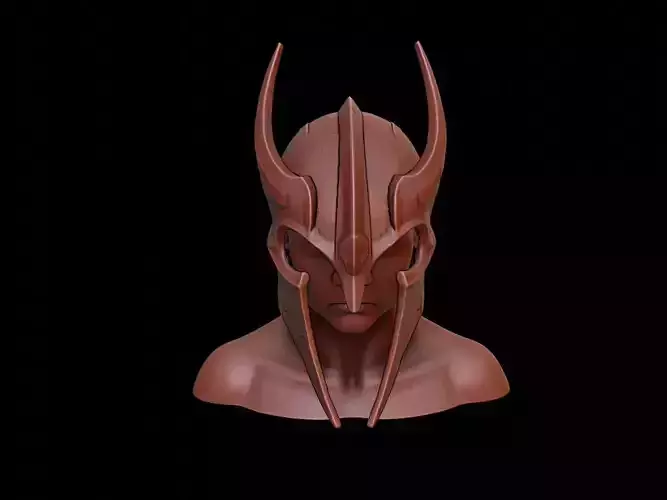 Angelic Knight Mask 3d Printing