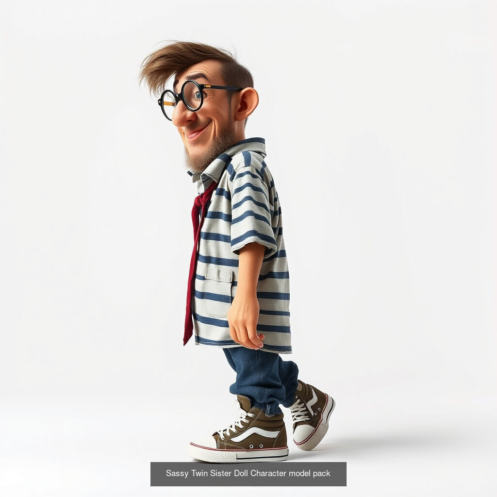 Animated Family Fun Pack 3D Model Collection_8