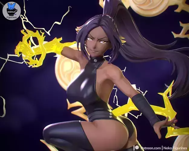 Yoruichi - Bleach Anime Figure for 3D Printing 3D print model
