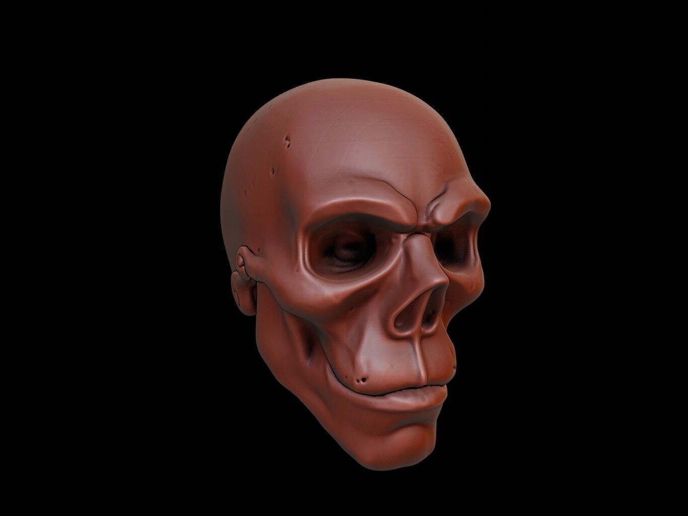 Biohazard Mask 3d Printing 3D print model_1