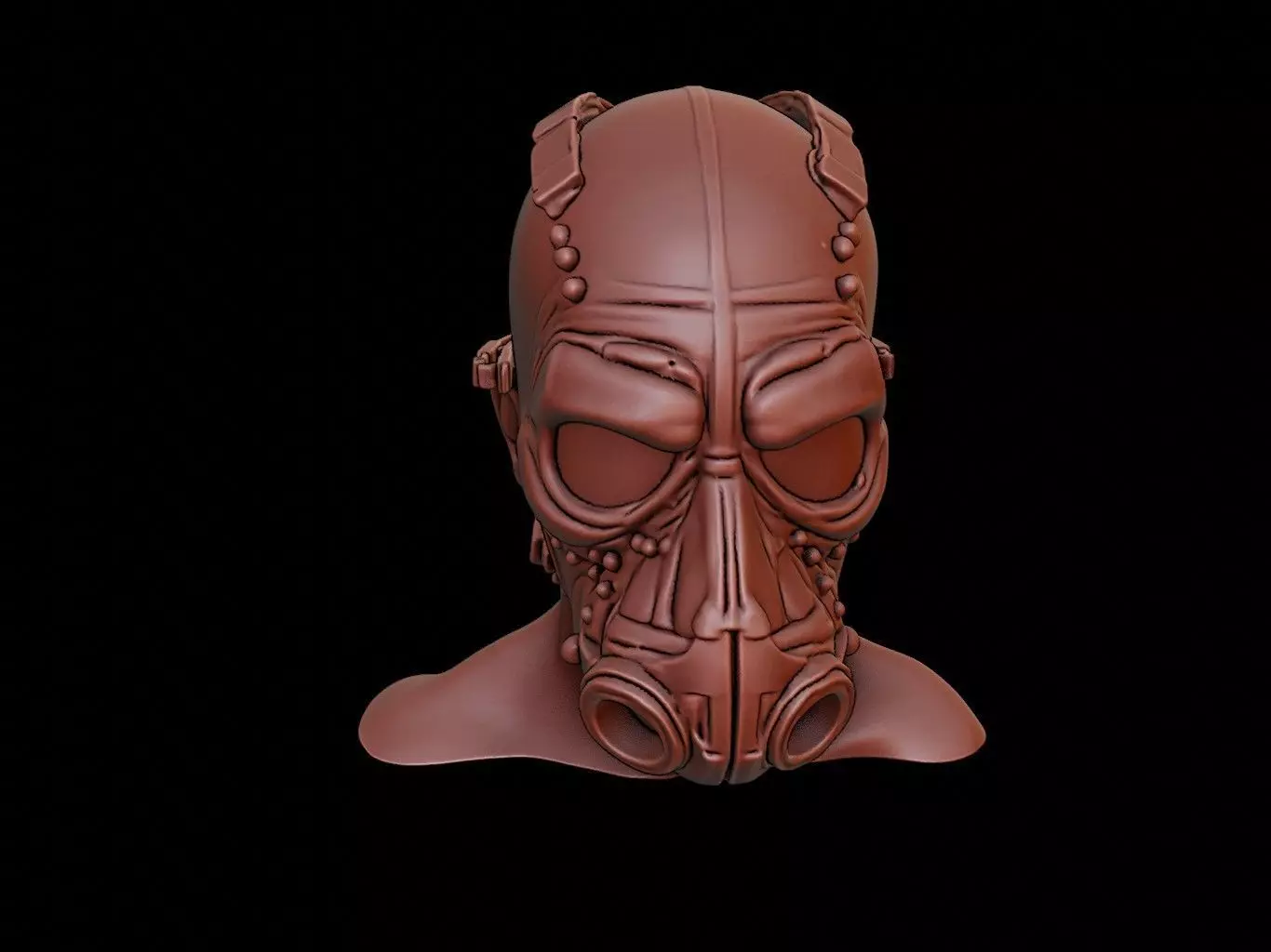 Biohazard Mask 3d Printing 3D print model