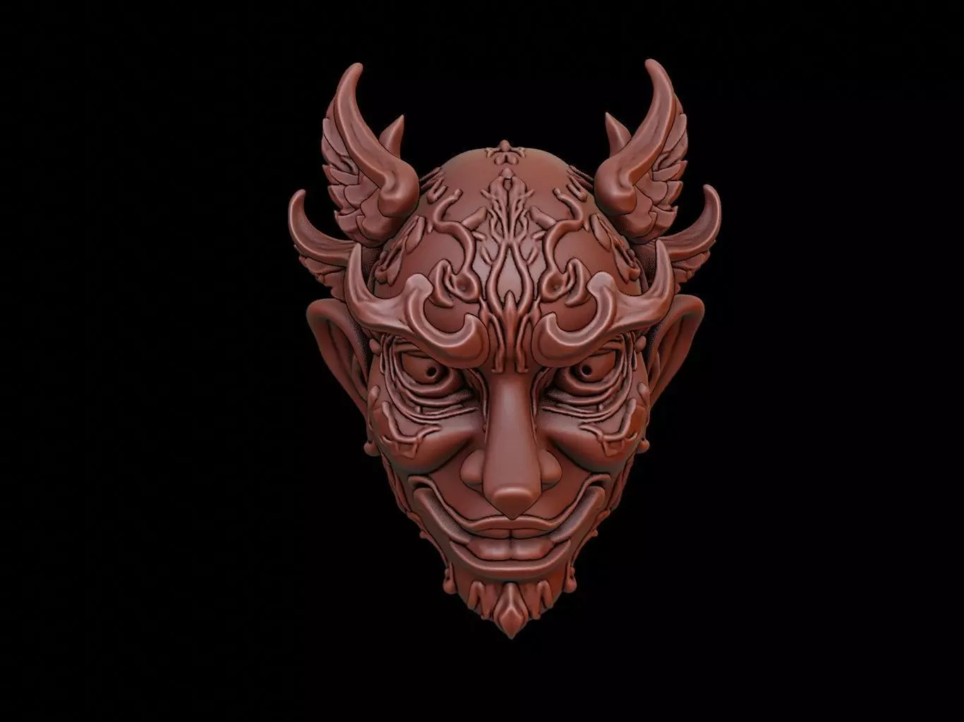 Celestial Mask 3d Printing 3D print model_0