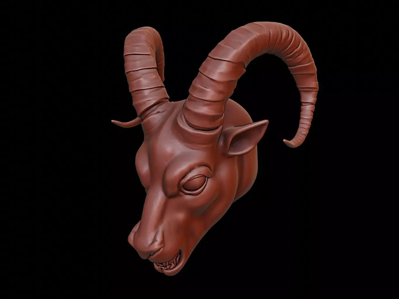 Centaur Mask 3d Printing 3D print model