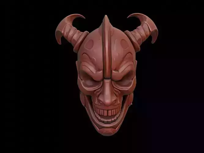 Cursed Knight Mask 3d Printing