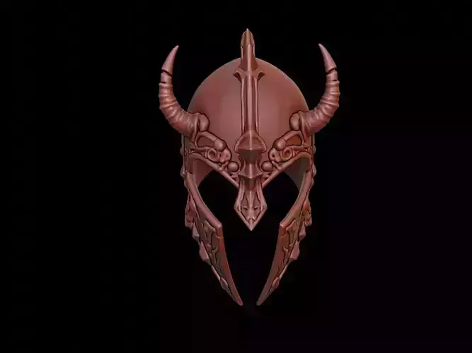 Cursed Knight Mask 3d Printing