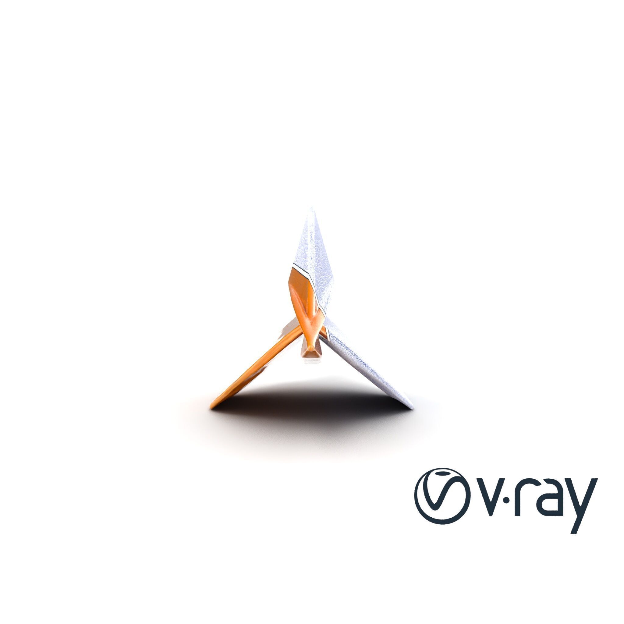 Simple Paper Airplane Folded Design model pack Low-poly 3D model_24