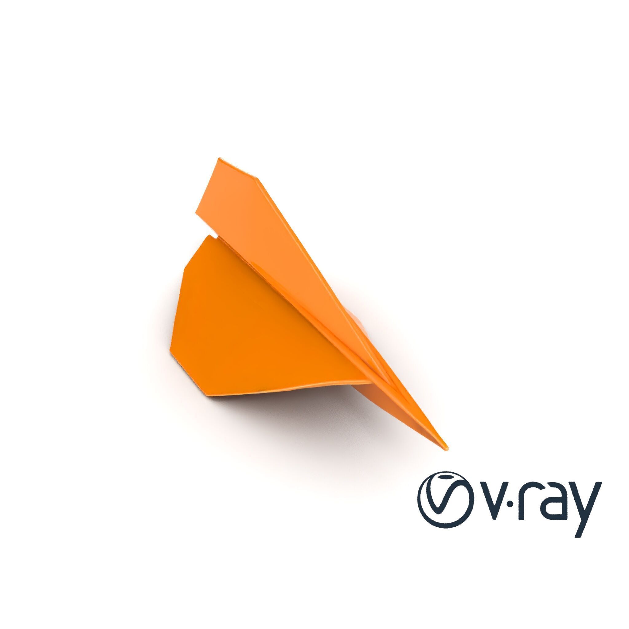 Simple Paper Airplane Folded Design model pack Low-poly 3D model_26