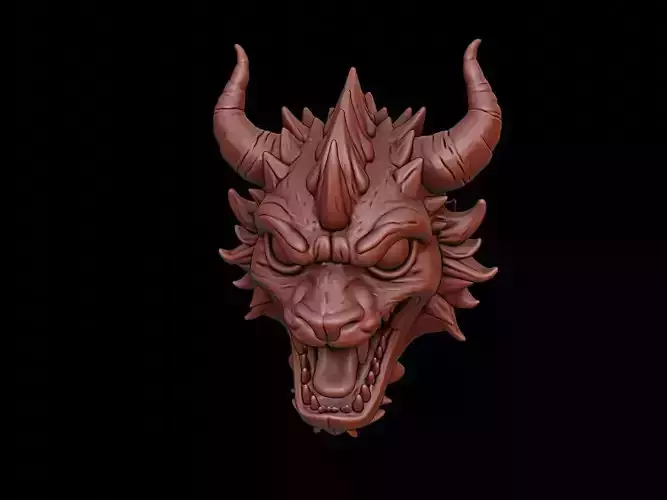 Cyber Beast Mask 3d Printing