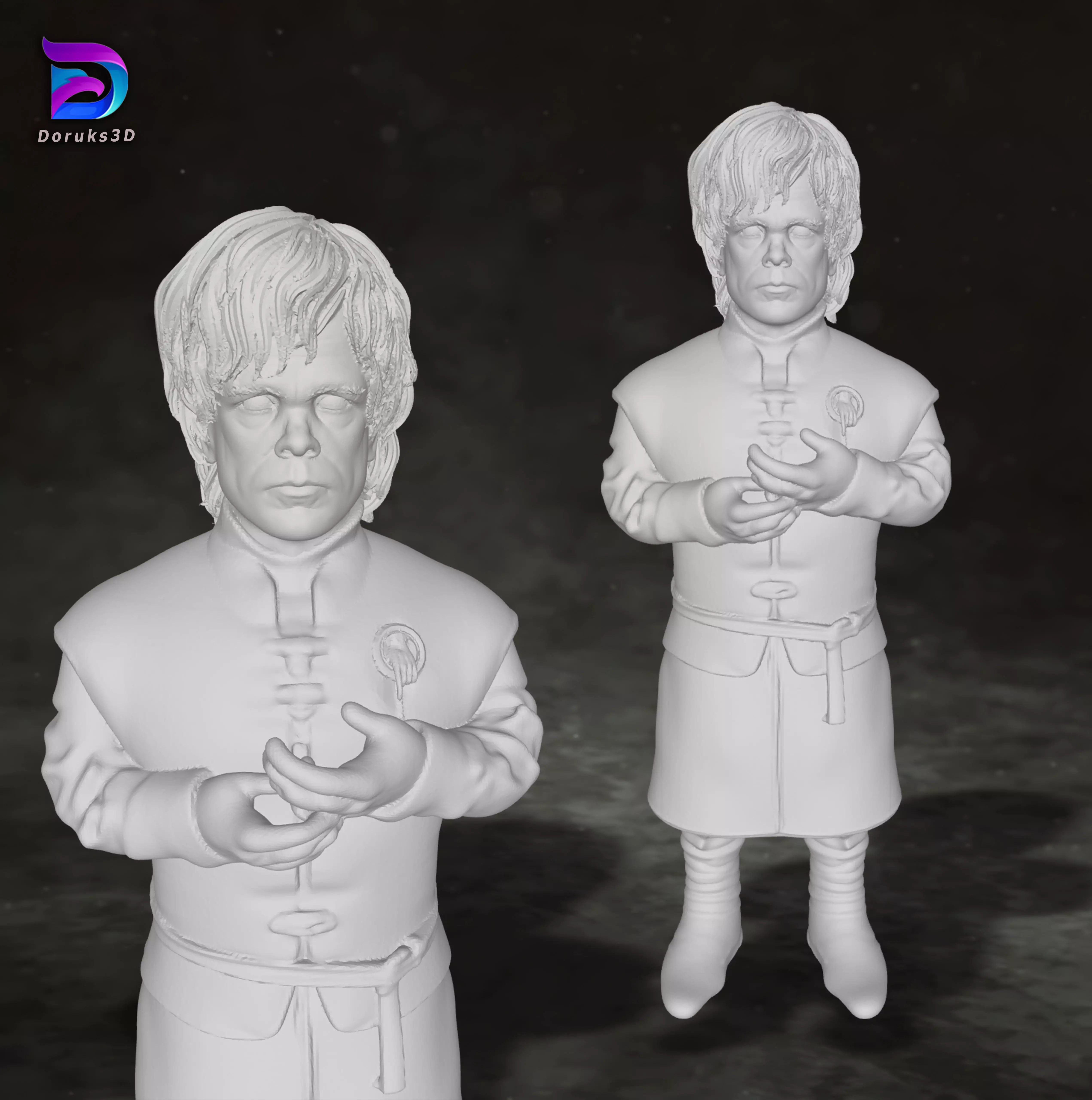 Tyrion Lannister Game of Thrones Peter Dinklage Action Figures 3D print model