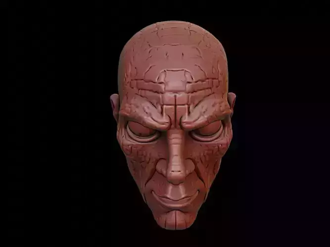 Cyberpunk Mask 3d Printing
