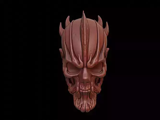 Dark Wizard Mask 3d Printing