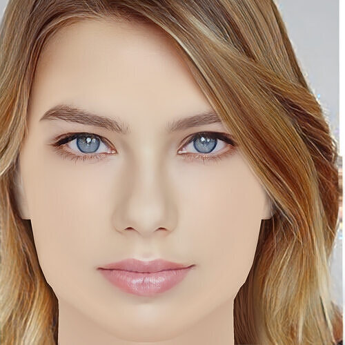 Indiana Evans Head - No Hair - Low poly head for game Low-poly 3D model