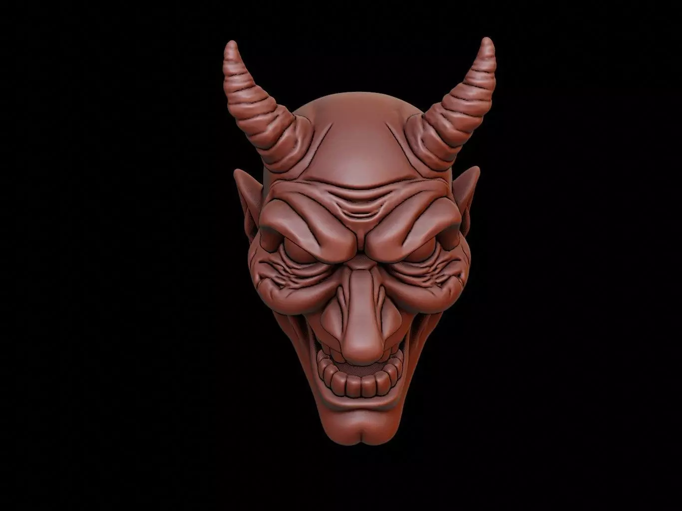 Devil Mask 3d Printing 3D print model_0