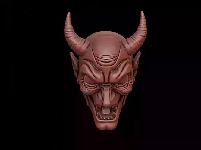 Devil Mask 3d Printing 3D print model