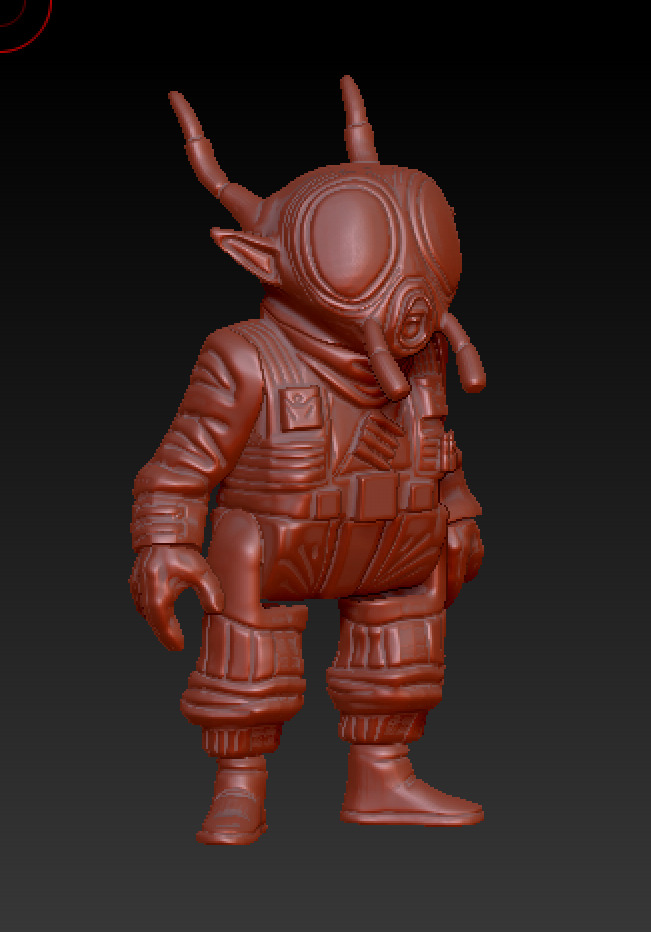 star wars vazzet dipters and droid 3D print model_13