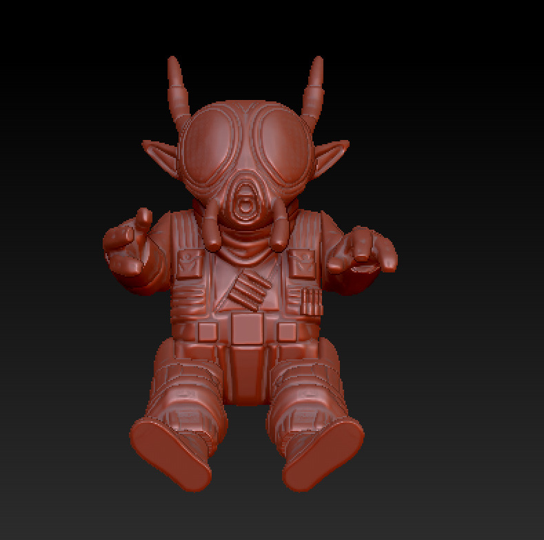 star wars vazzet dipters and droid 3D print model_12