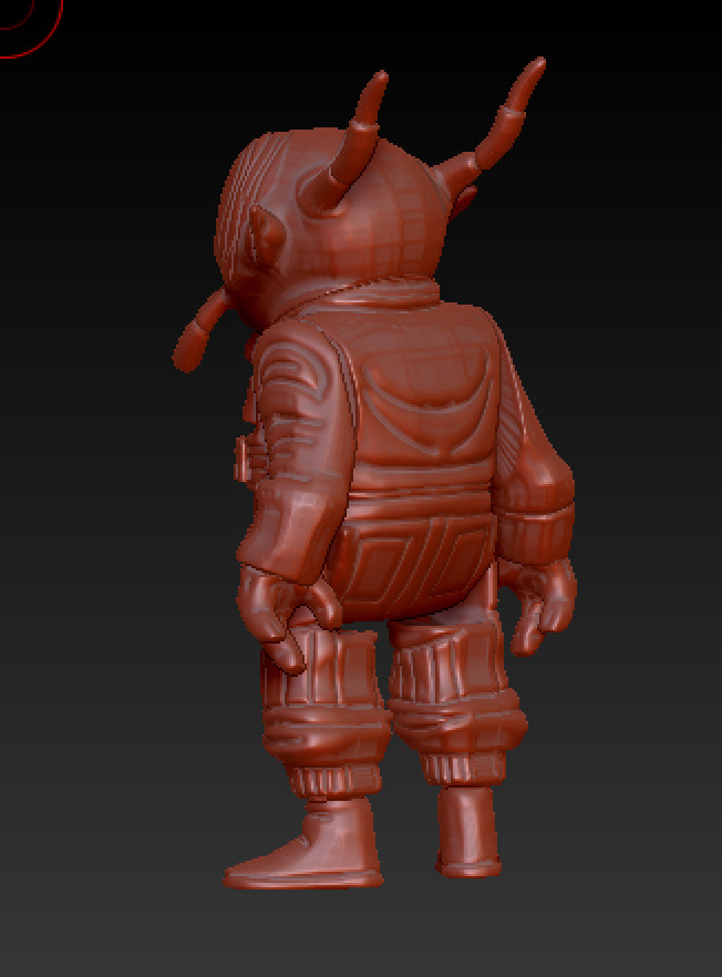 star wars vazzet dipters and droid 3D print model_14