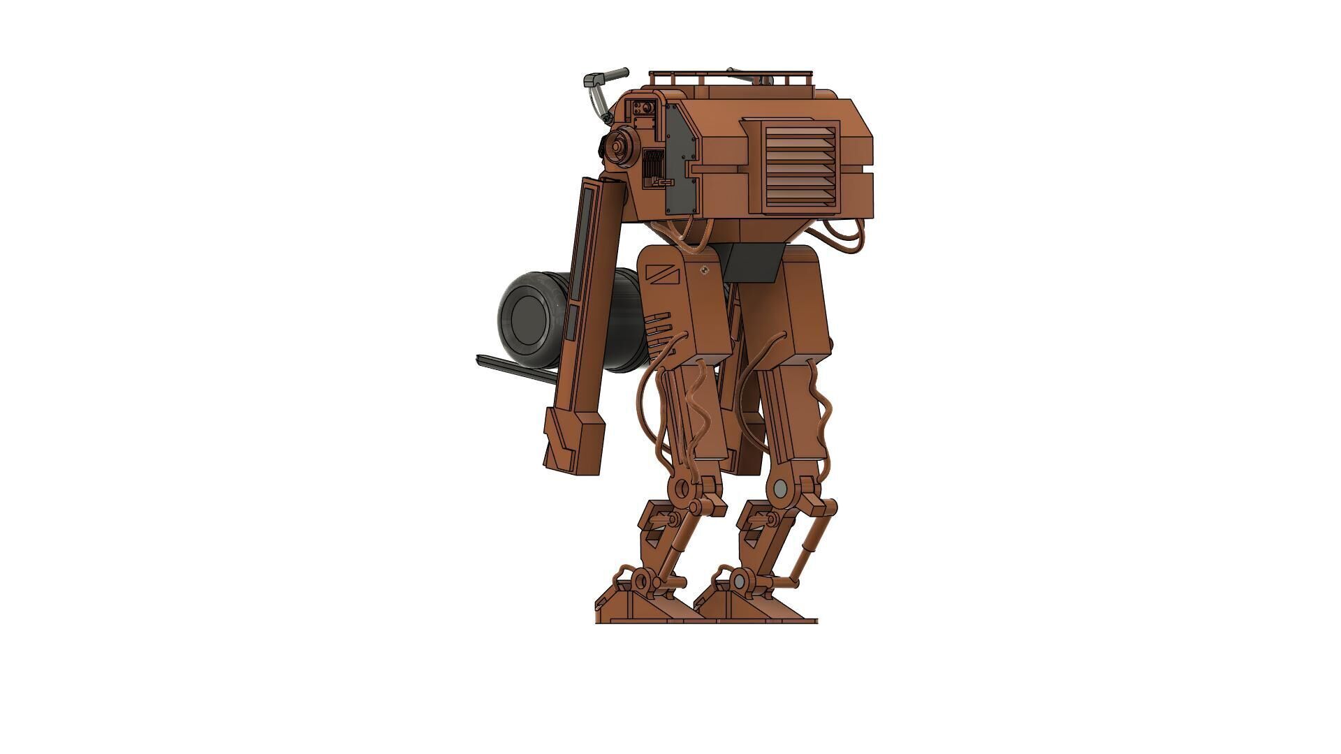 star wars vazzet dipters and droid 3D print model_6