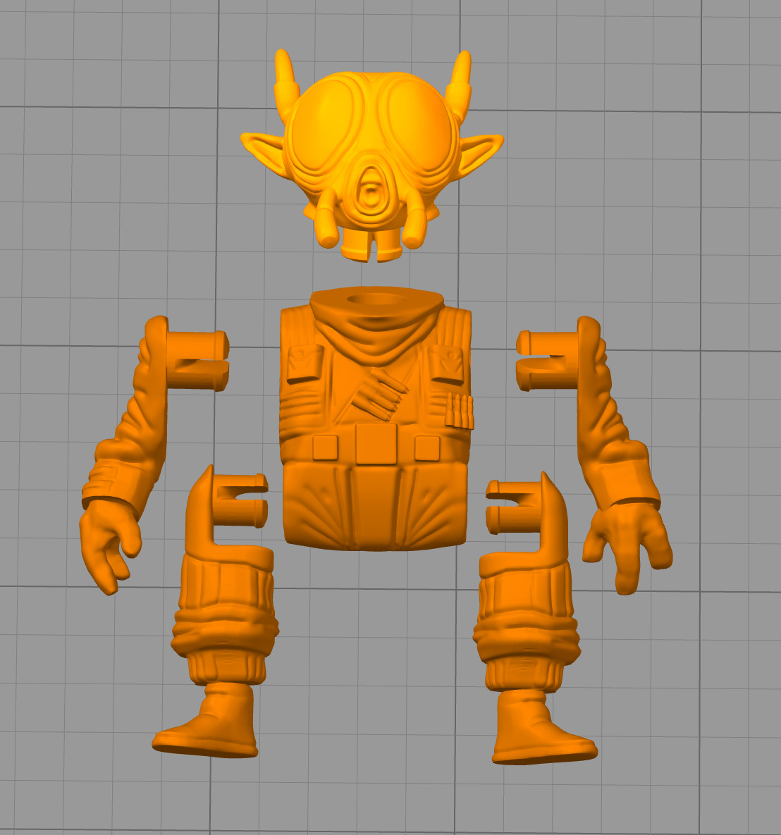 star wars vazzet dipters and droid 3D print model_16