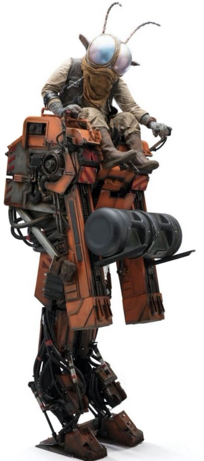 star wars vazzet dipters and droid 3D print model_17