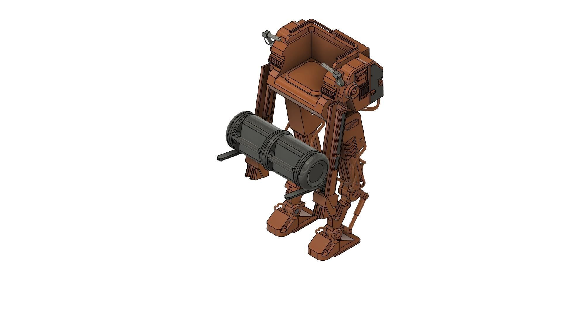 star wars vazzet dipters and droid 3D print model_7