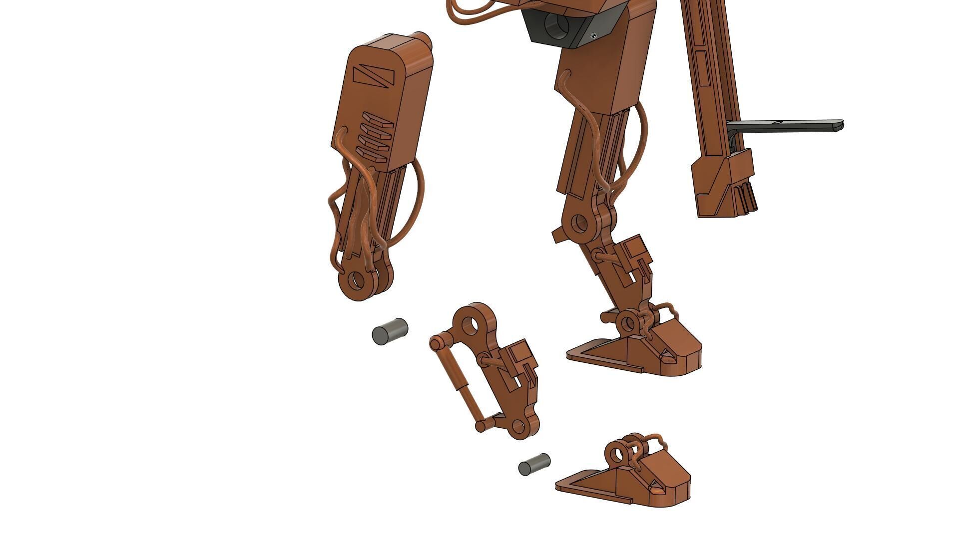 star wars vazzet dipters and droid 3D print model_10